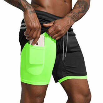 Leidowei Men's 2 in 1