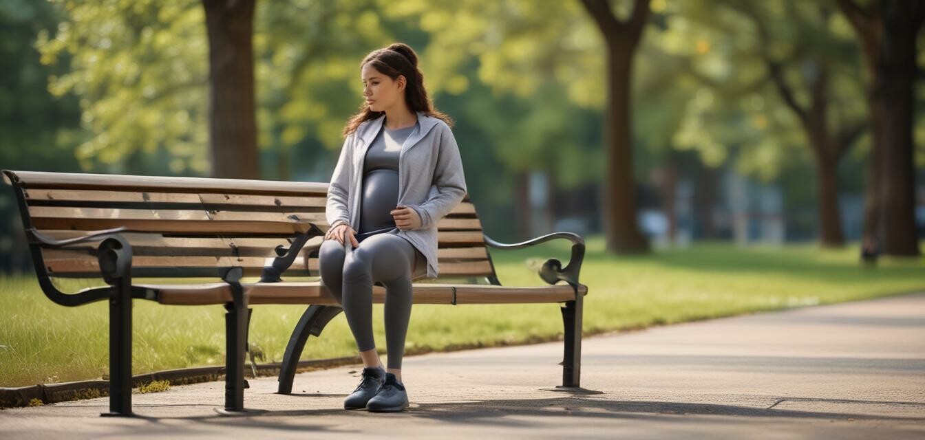 Maternity athletic outerwear