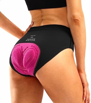 Bikewa Women's 4D Padded Bike Underwear