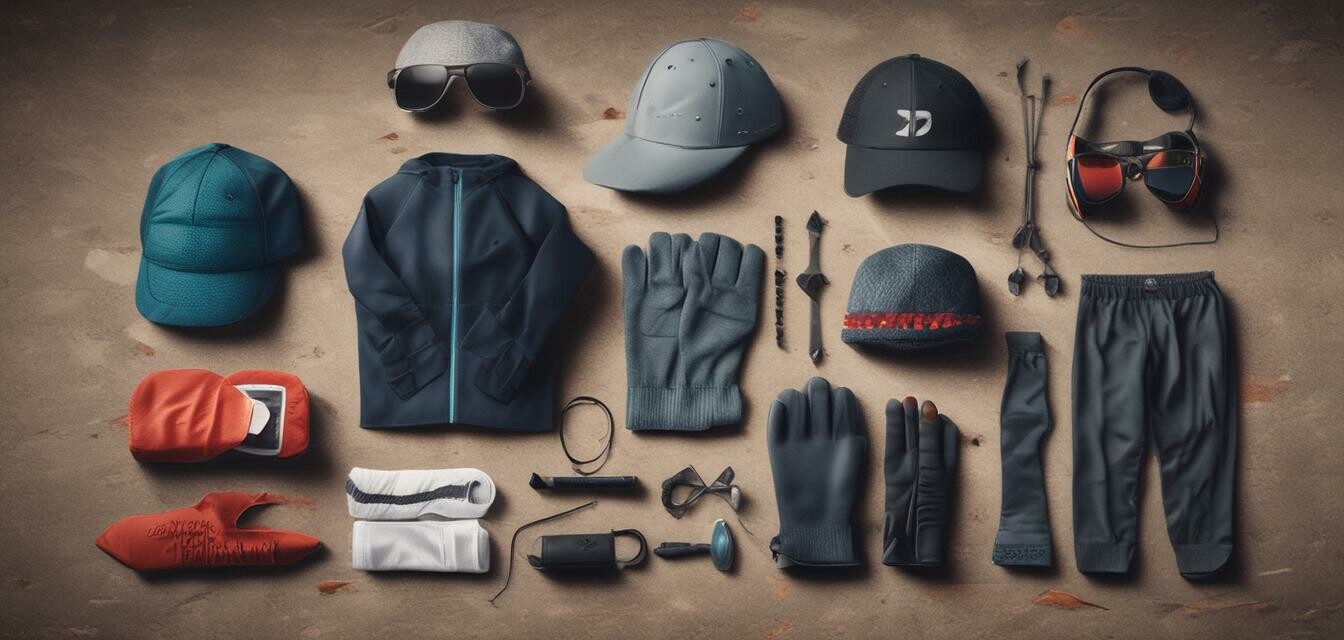 Running apparel accessories