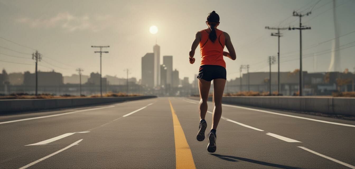 Running apparel outfit